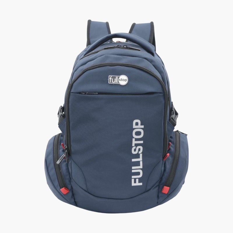 Full Stop Solid Backpack in Navy for Men - Image 1